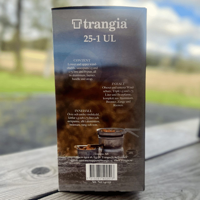 trangia 25-1 UL